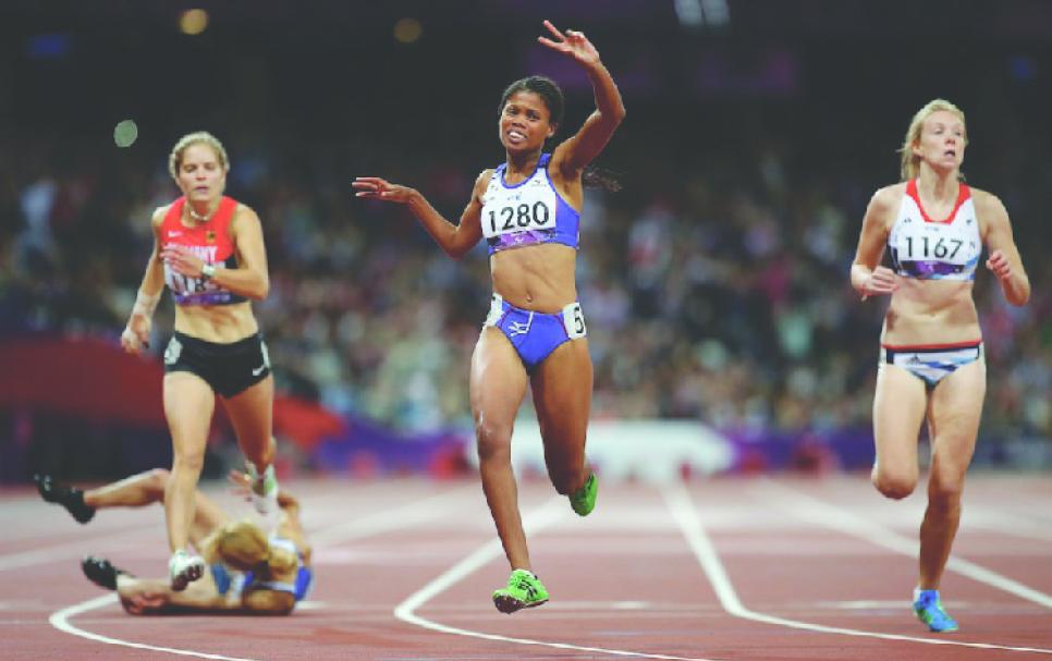 Johanna Benson in action