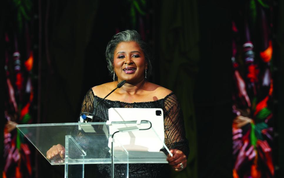 Former First Lady Monica Geingos