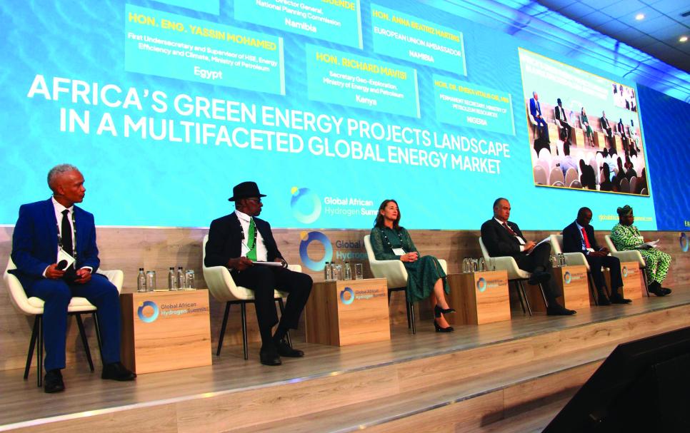 Panelists during Green Hydrogen summit discussion