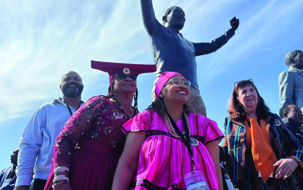 Andimba Toivo ya Toivo statue