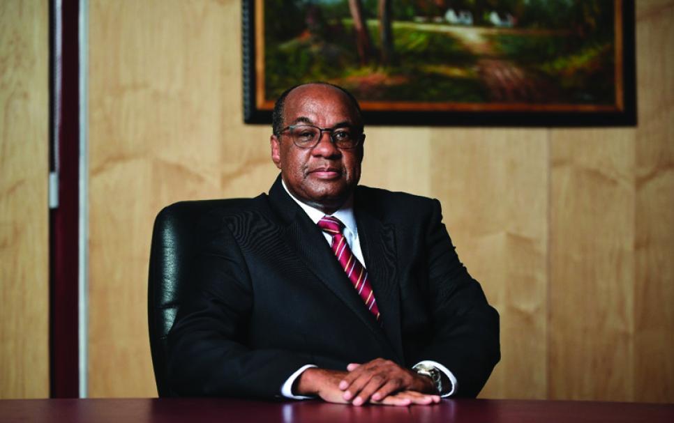 Bank of Namibia governor Johannes !Gawasab