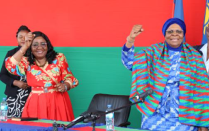 President Netumbo- Ndaitwah and secretary general Sophia Shaningwa