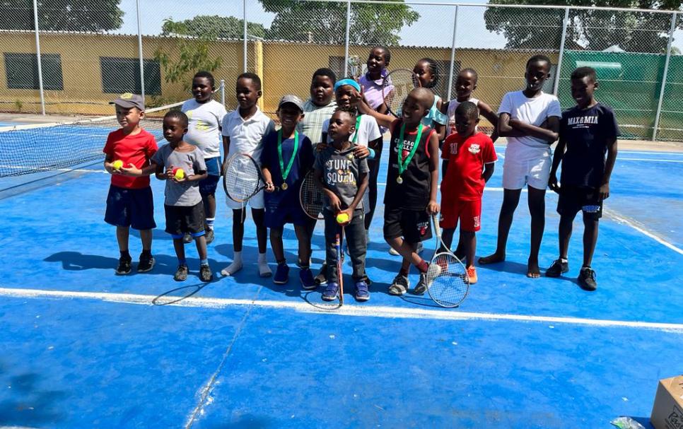 Rundu Tennis Academy trainees
