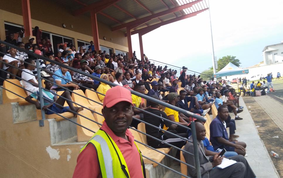 Spectators attending the FNB women super League matches at NFA technical center