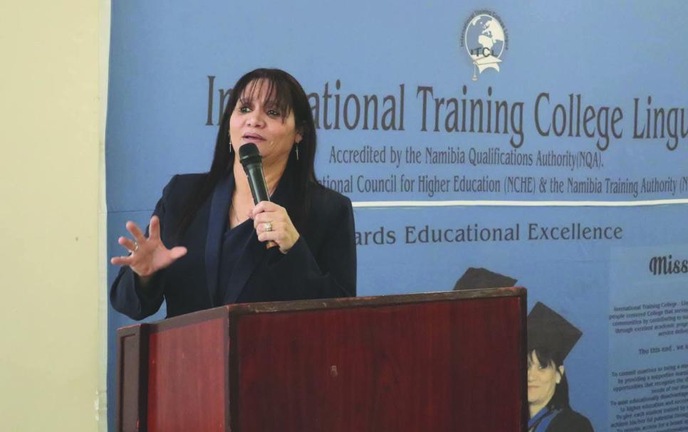 International Training College- Lingua founder: Ingrid Kloppers-Mettler