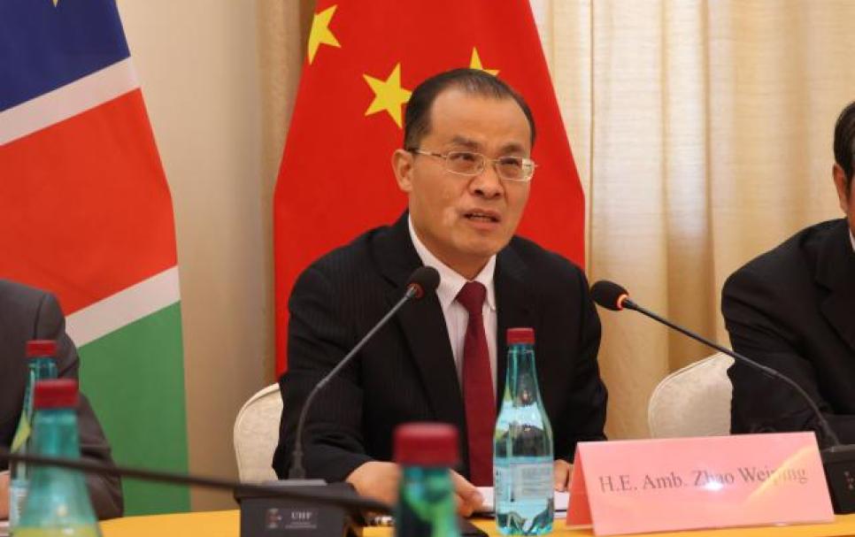 Chinese ambassador to Namibia, Zhao Weiping