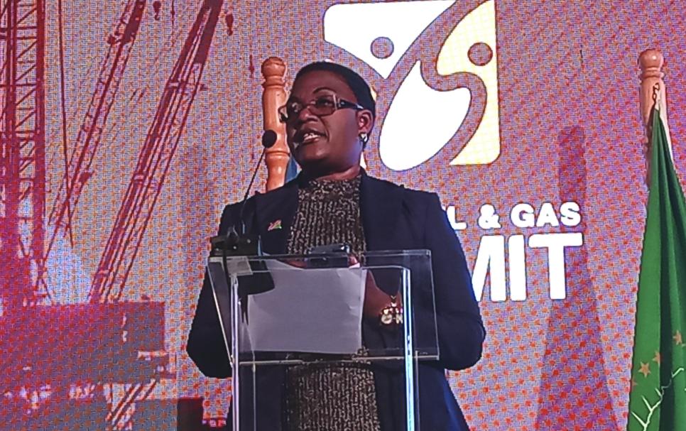 Special advisor and head of Upstream Petroleum Unit in the Presidency, Hon. Kornelia Shilunga.